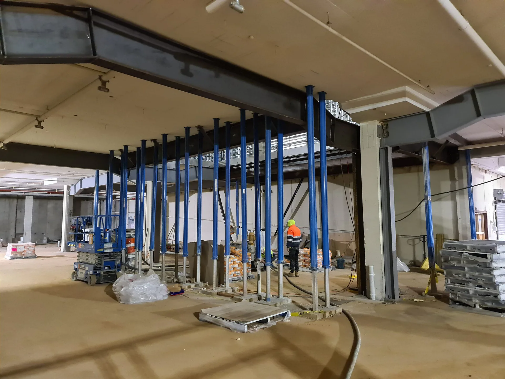 Waverley Gardens Southern Remix structural steel project
